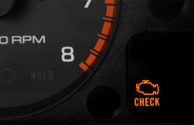 Why is my check engine light flashing